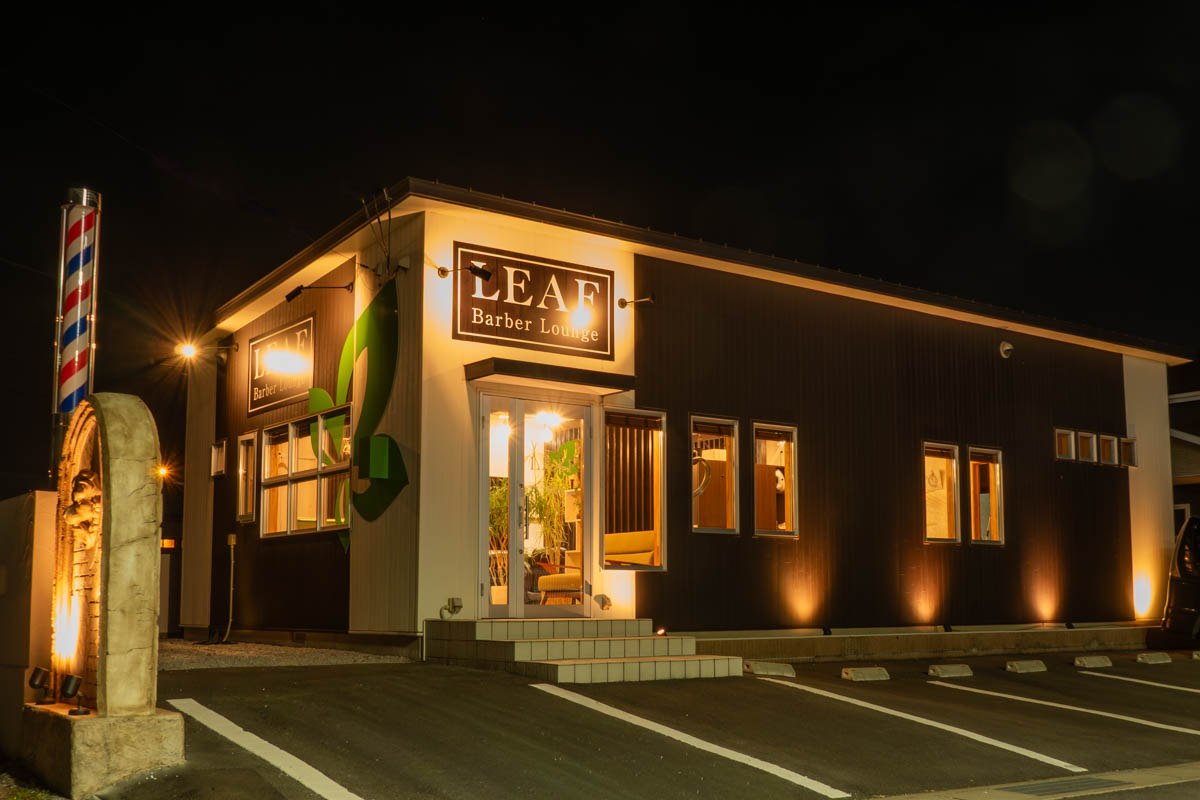 BARBER LOUNGE LEAF 店舗外観